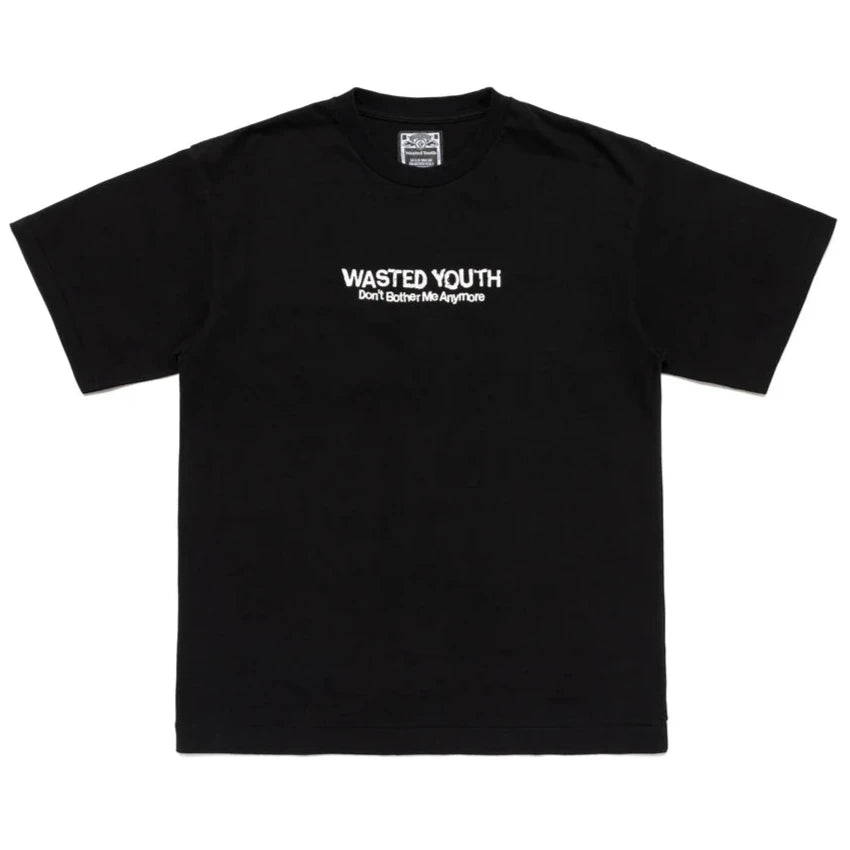 Wasted Youth Logo Tee FW24 - Black