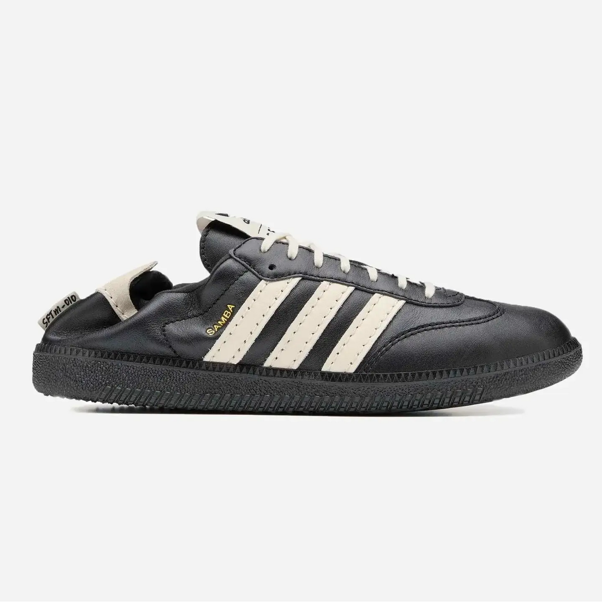 adidas x Song for the Mute Samba HQ7600 side view black shoe