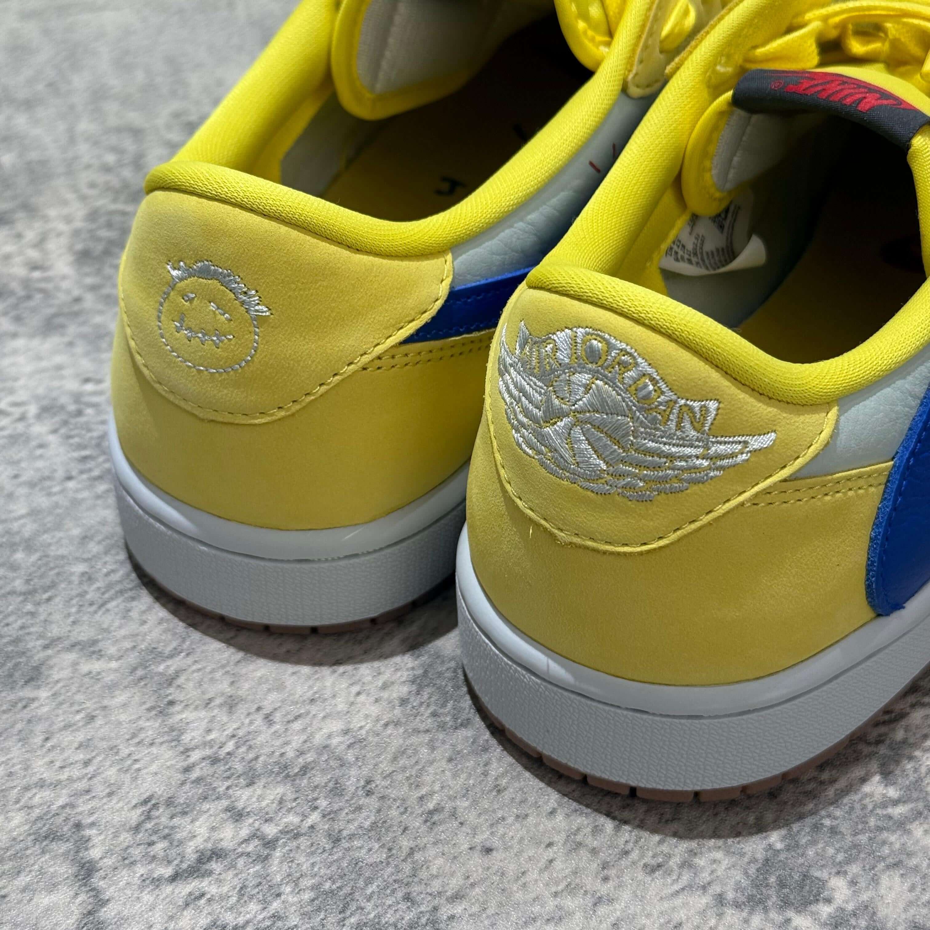 Travis Scott x Air Jordan 1 Low OG Canary (Women's)