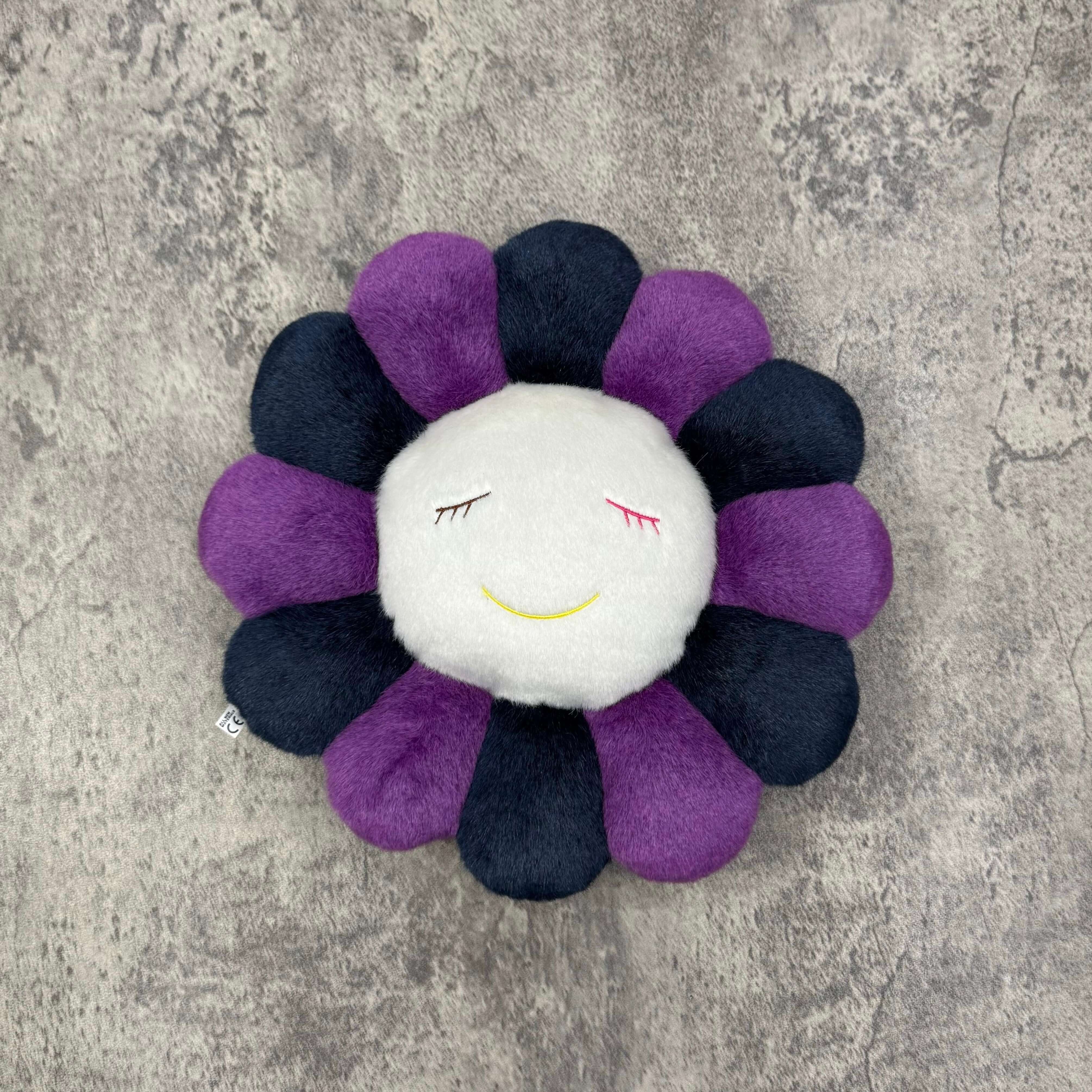 現貨 村上隆 Takashi Murakami Flower Plush 30CM - Purple / White