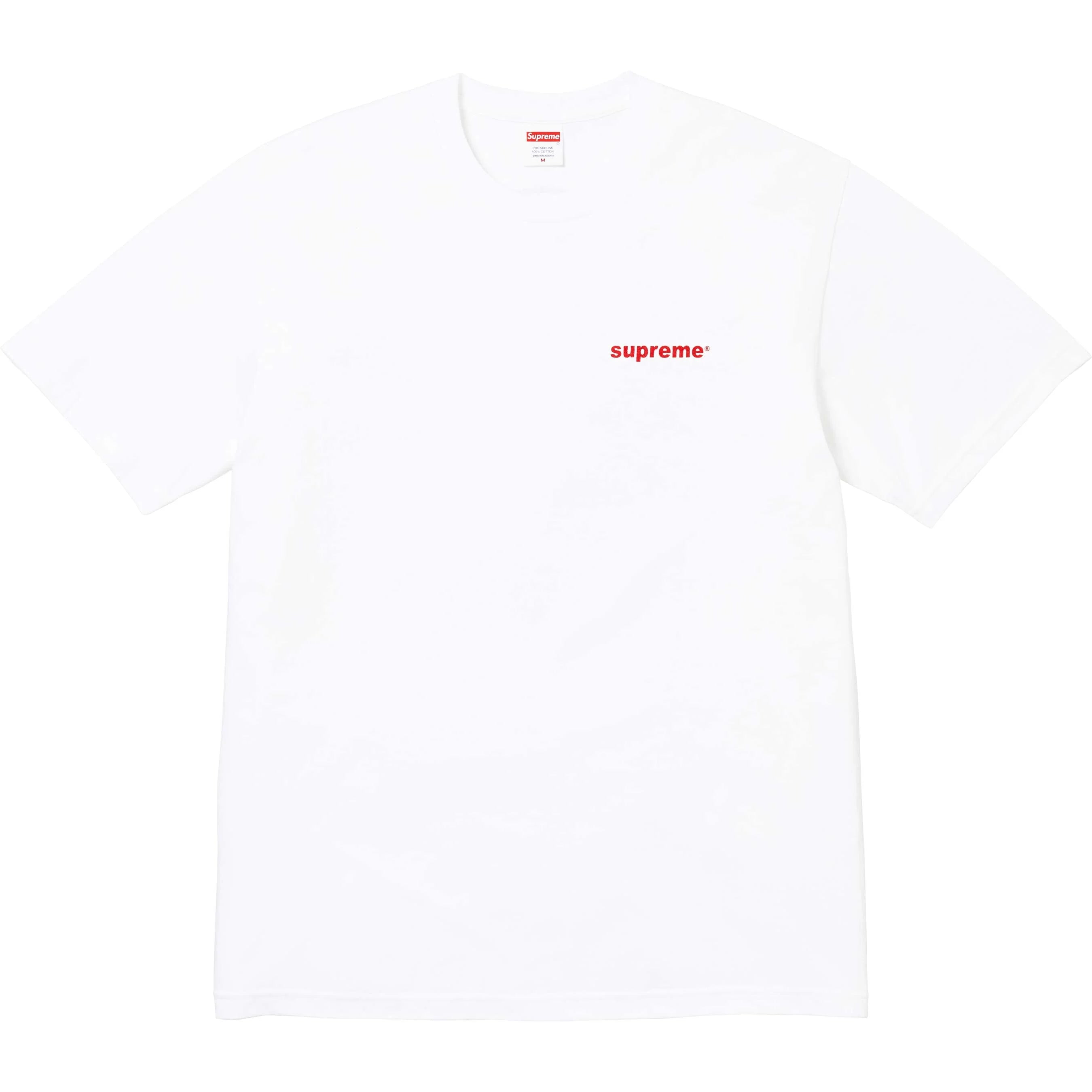 現貨 Supreme Fuck Money Tee - White