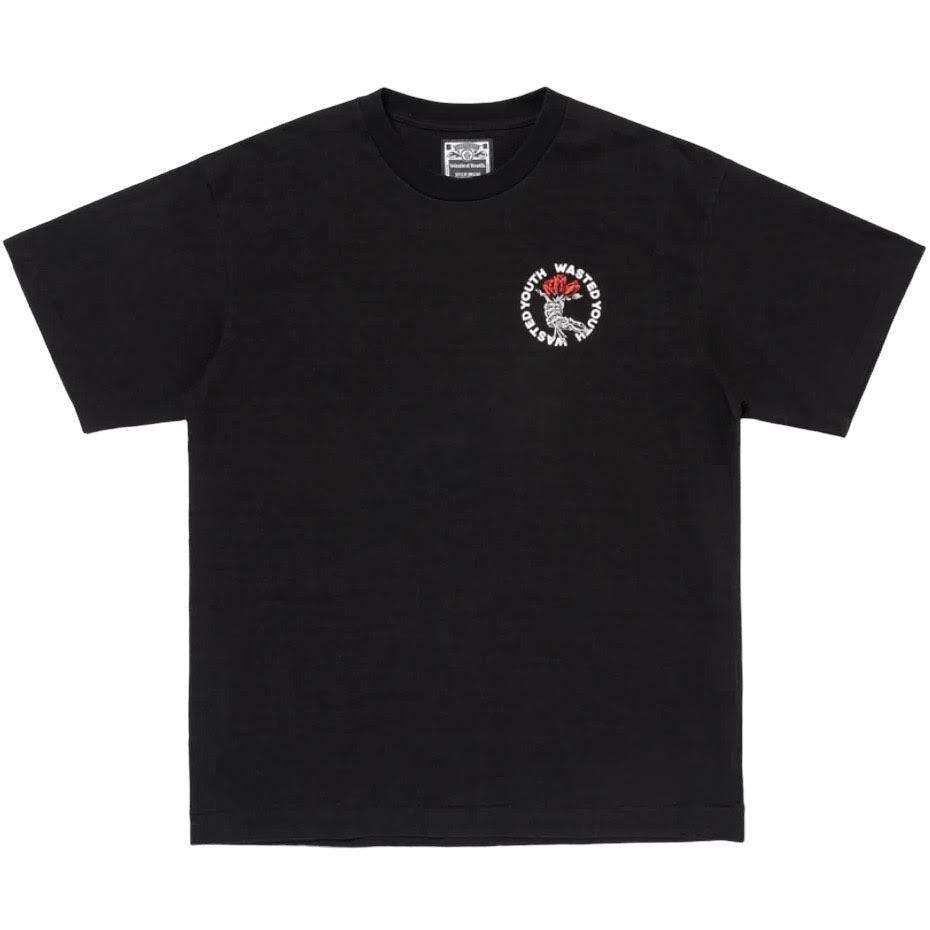 Wasted Youth Logo Tee SS24 - Black