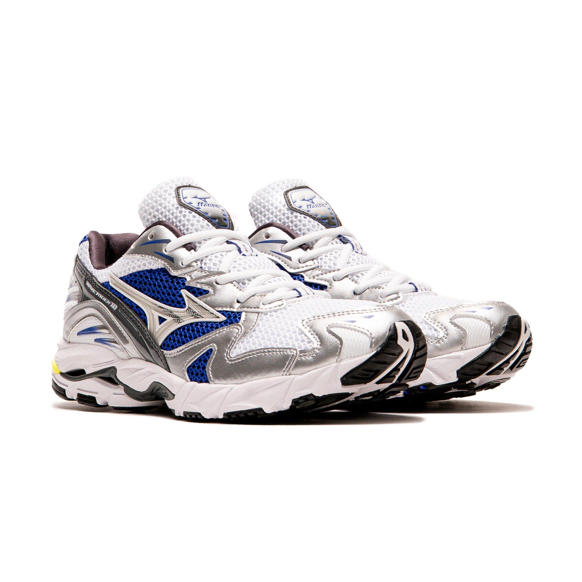 Mizuno Wave Rider 10 - White Silver Surftheweb