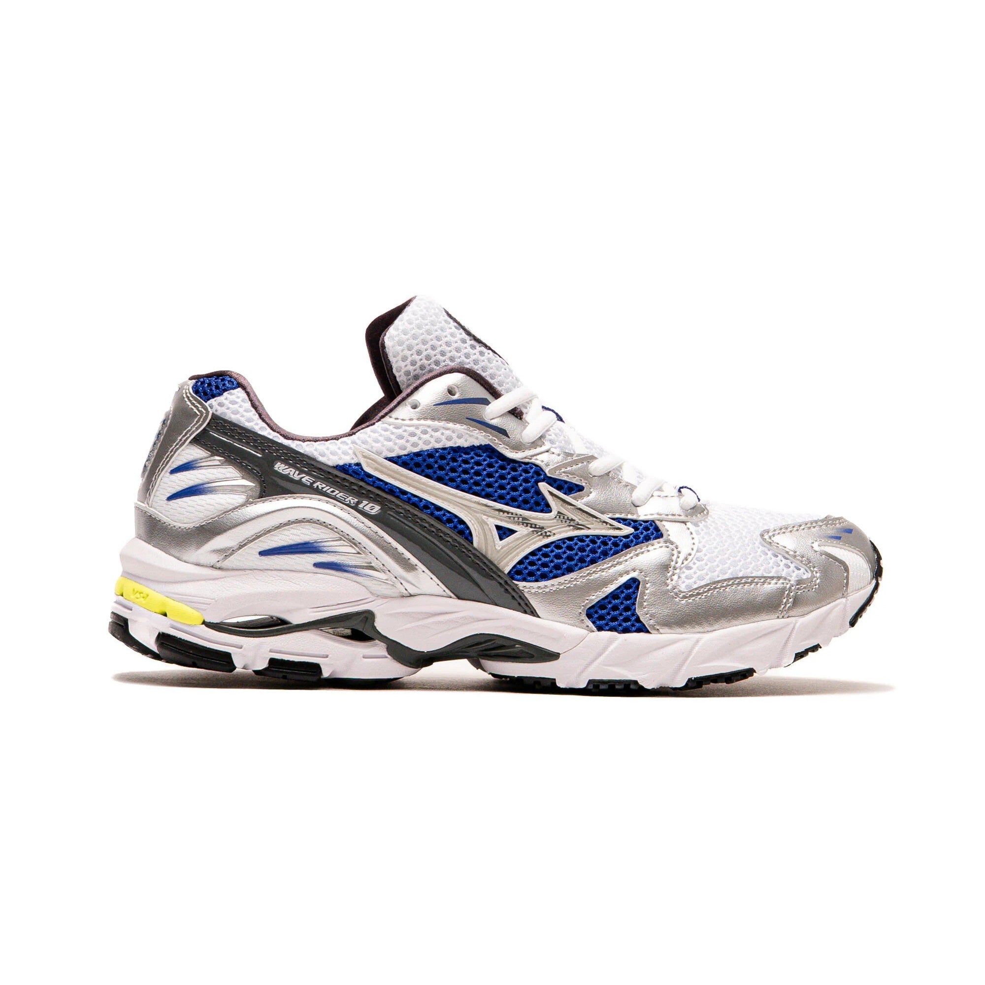 Mizuno Wave Rider 10 - White Silver Surftheweb