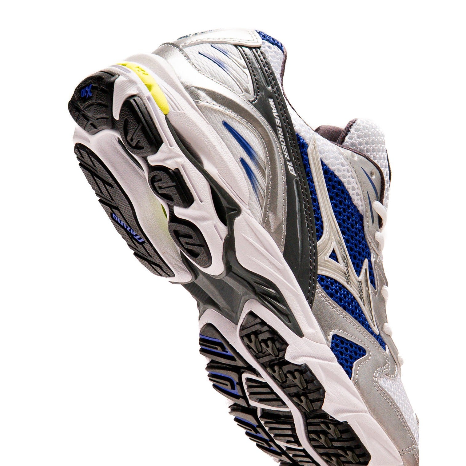 Mizuno Wave Rider 10 - White Silver Surftheweb