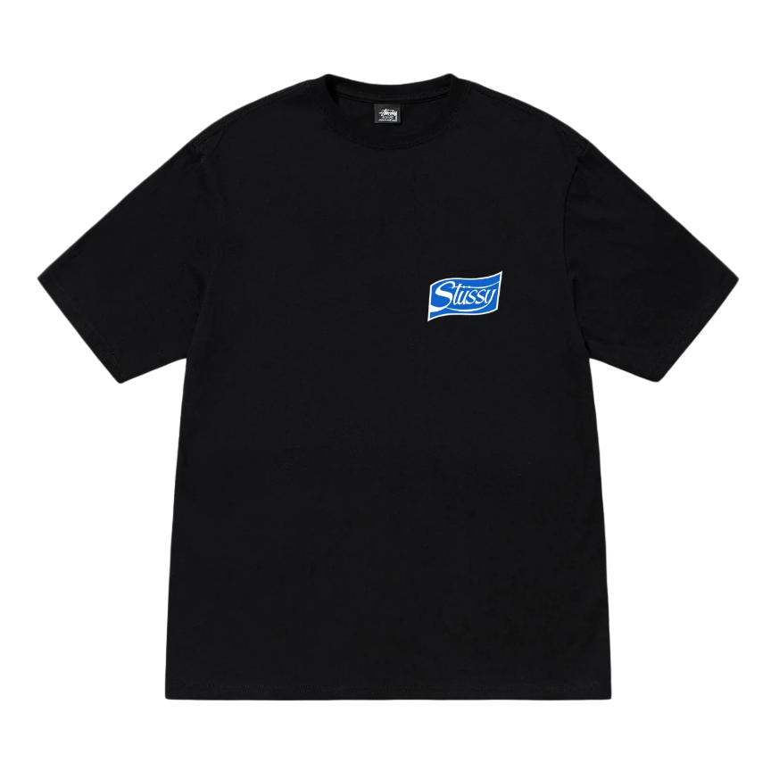 Stussy Coke Can Tee Black