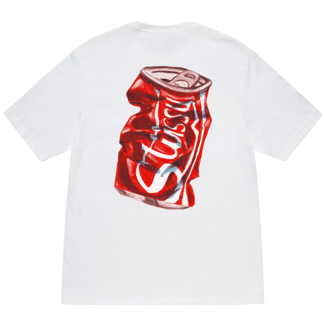 Stussy Coke Can Tee - White