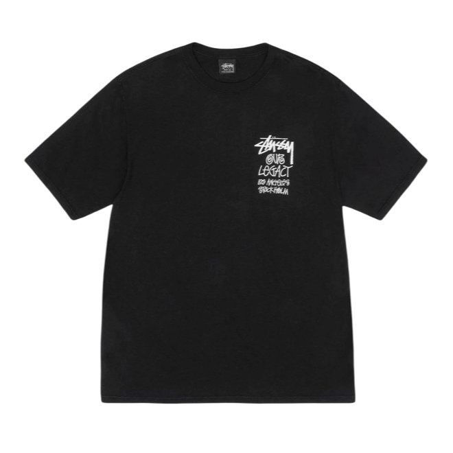 現貨 Our Legacy x Stussy 8 Ball Yin Yang Pigment Dyed Tee - Taupe
