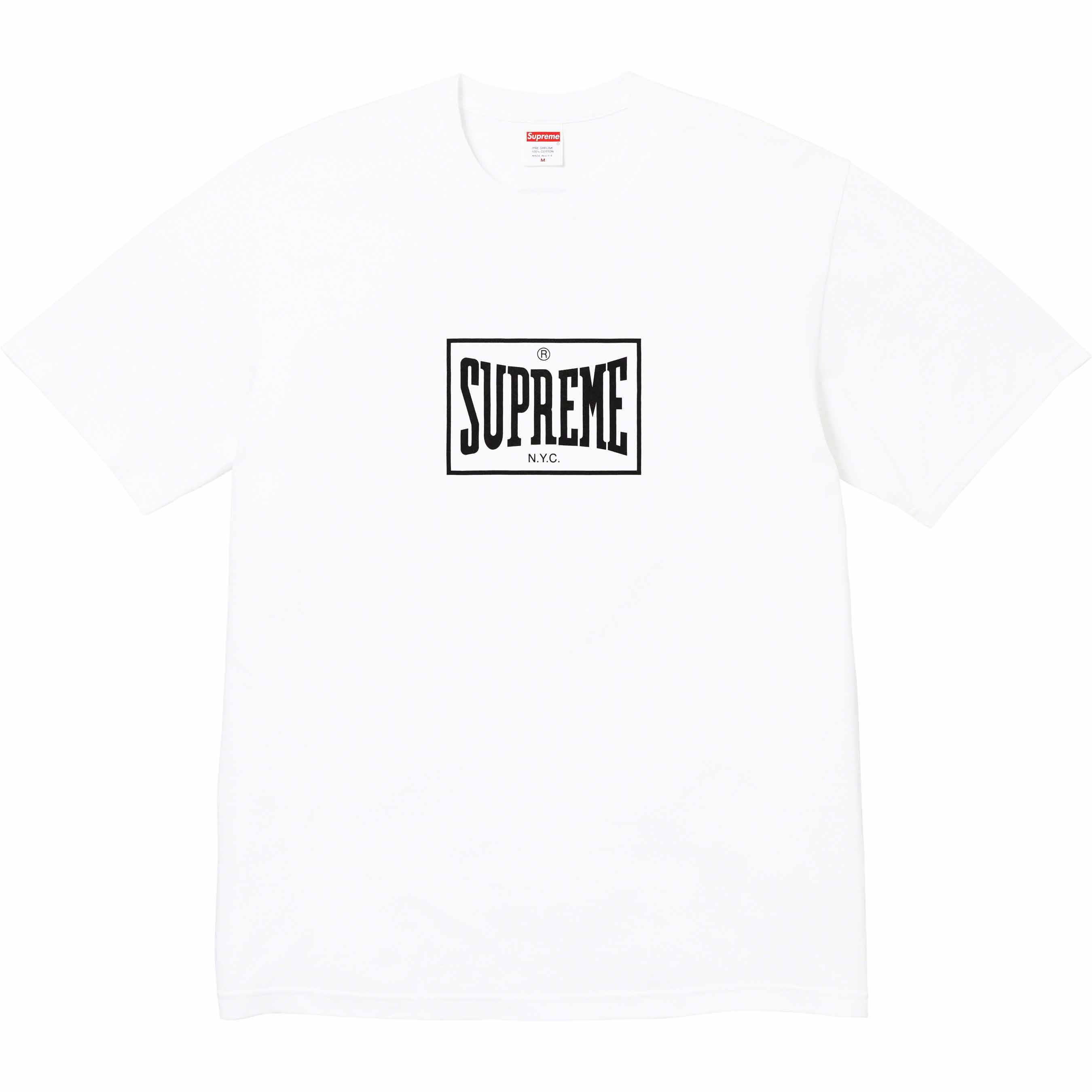 Supreme Warm Up Tee - White