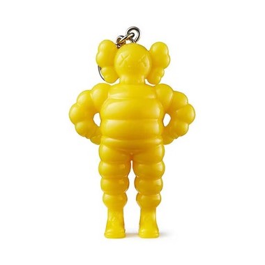 Kaws Tokyo First Chum Keychain - Yellow