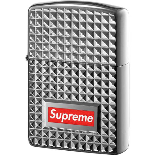 Supreme Diamond Cut Zippo - Sliver