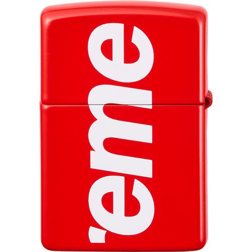 Supreme Logo Zippo SS18