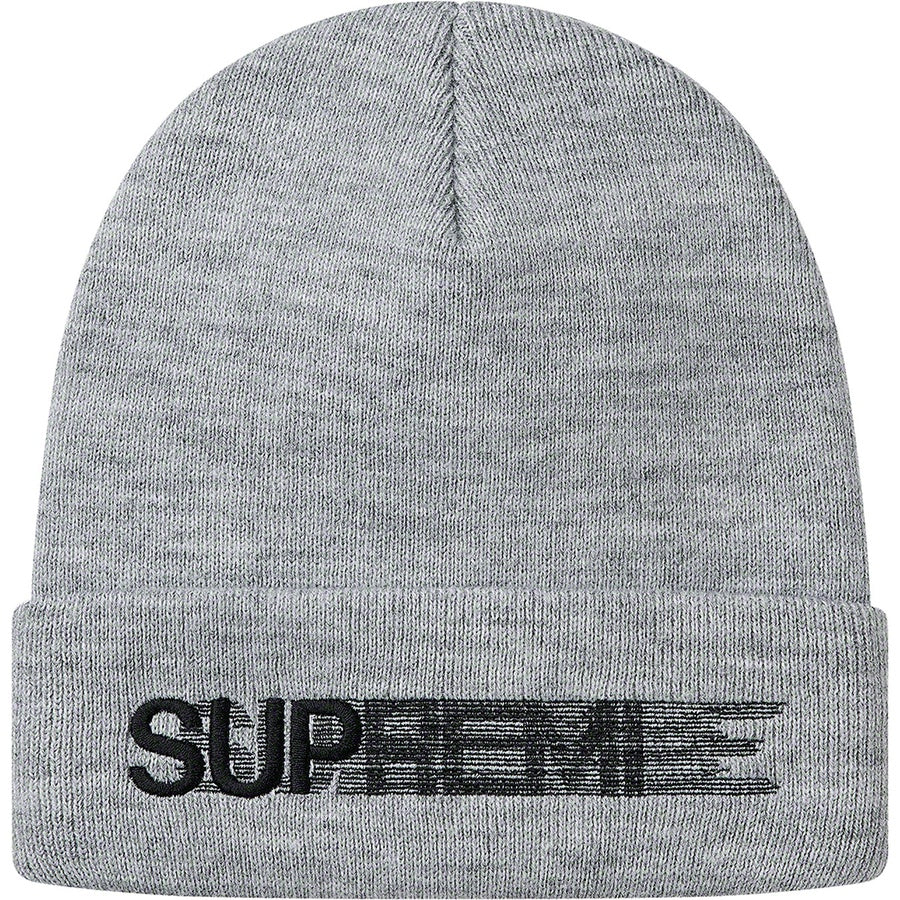 Supreme Motion Logo Beanie SS20 - Grey