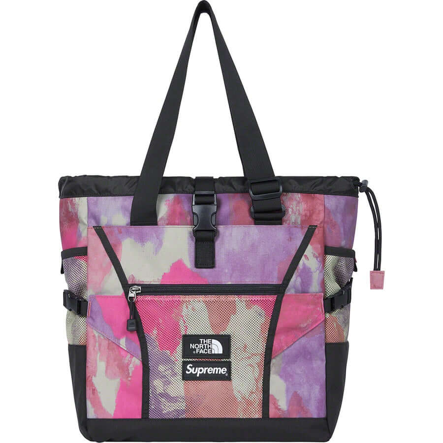 Supreme x The North Face Adventure Tote - Multicolor with stylish design and functional pockets.