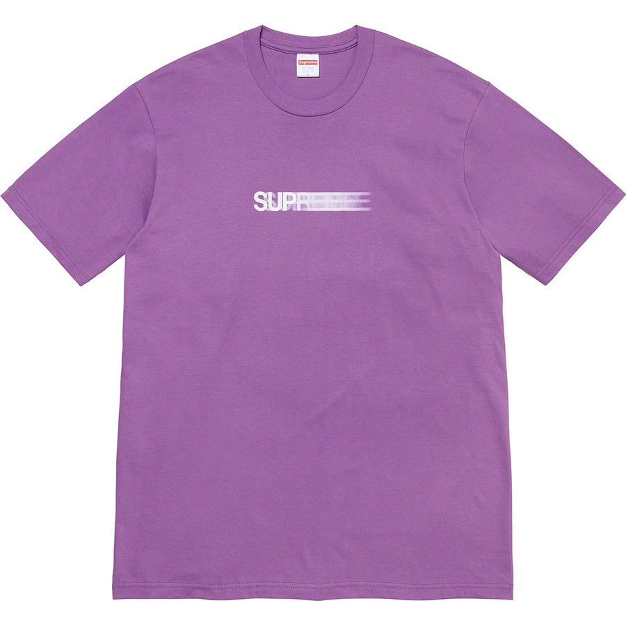 Supreme Motion Logo Tee - Purple