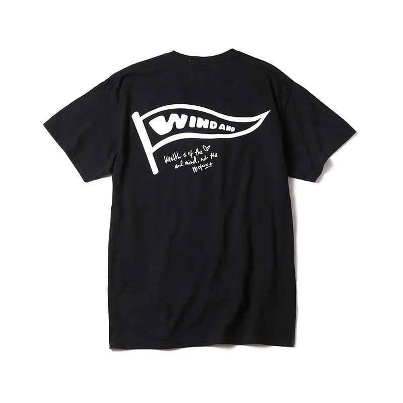 Wind And Sea x Billionaire Boys Club Flag Tee - Black