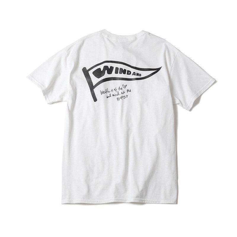 Wind And Sea x Billionaire Boys Club Flag Tee - White