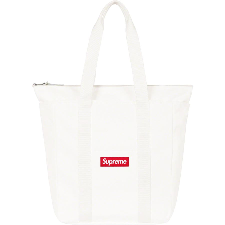 Supreme Canvas Tote - White