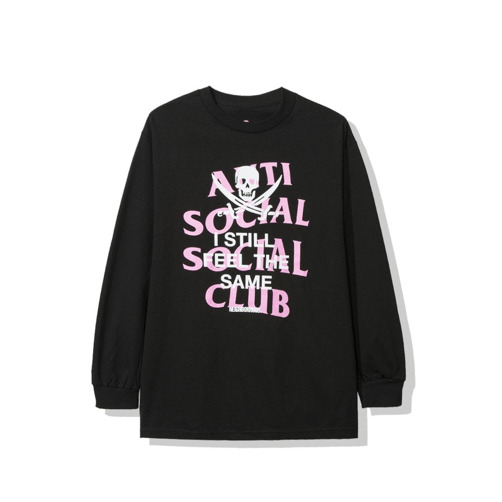 ASSC x Neighborhood Black Jack L/S Tee -Black