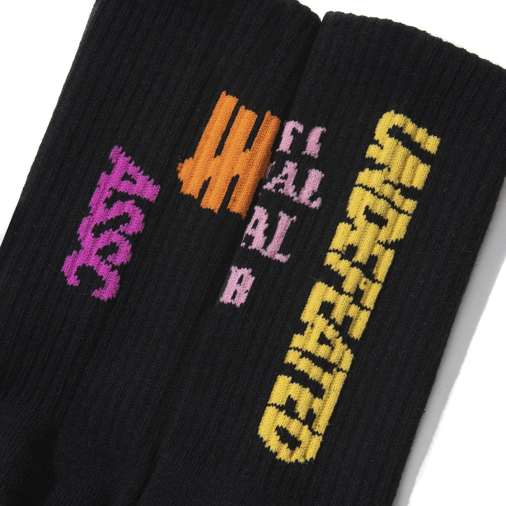 ASSC x Undefeated Socks - Black