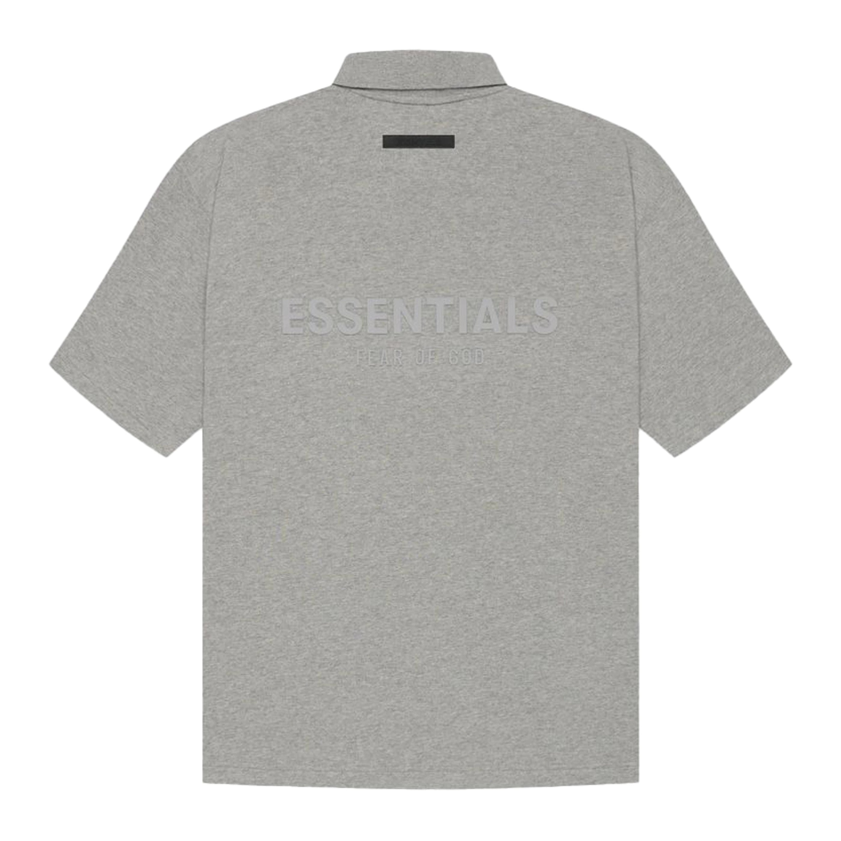現貨 FOG Essentials Logo Polo SS21 - Heather Oatmeal