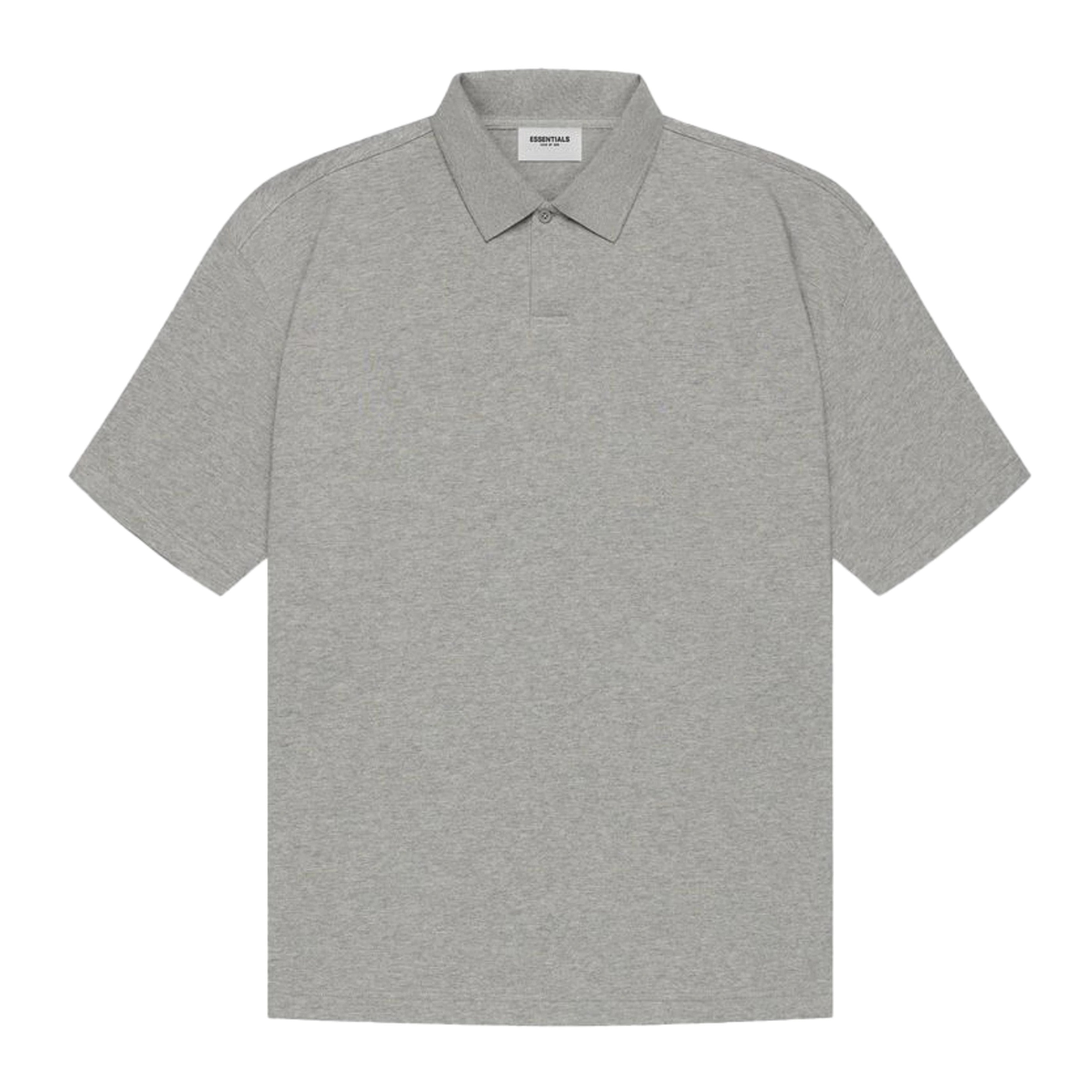 現貨 FOG Essentials Logo Polo SS21 - Heather Oatmeal