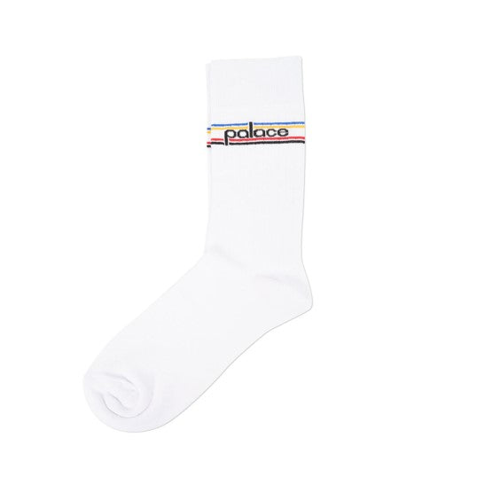 Palace Benny Tron Sock - White