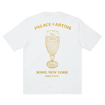 Palace x Stella Artois Chalice Tee - White