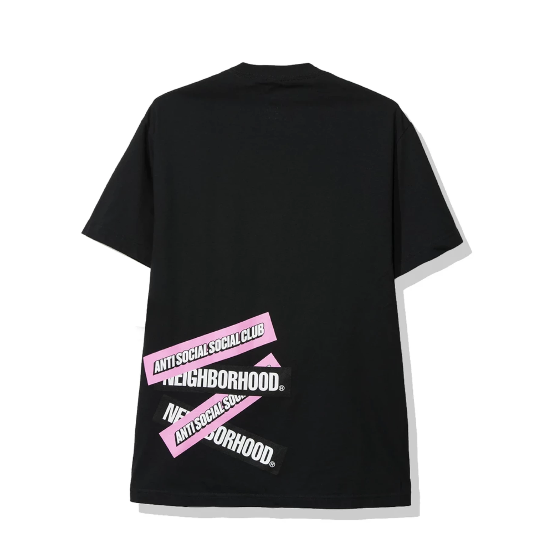 ASSC x Neighborhood Stuck On You Tee - Black