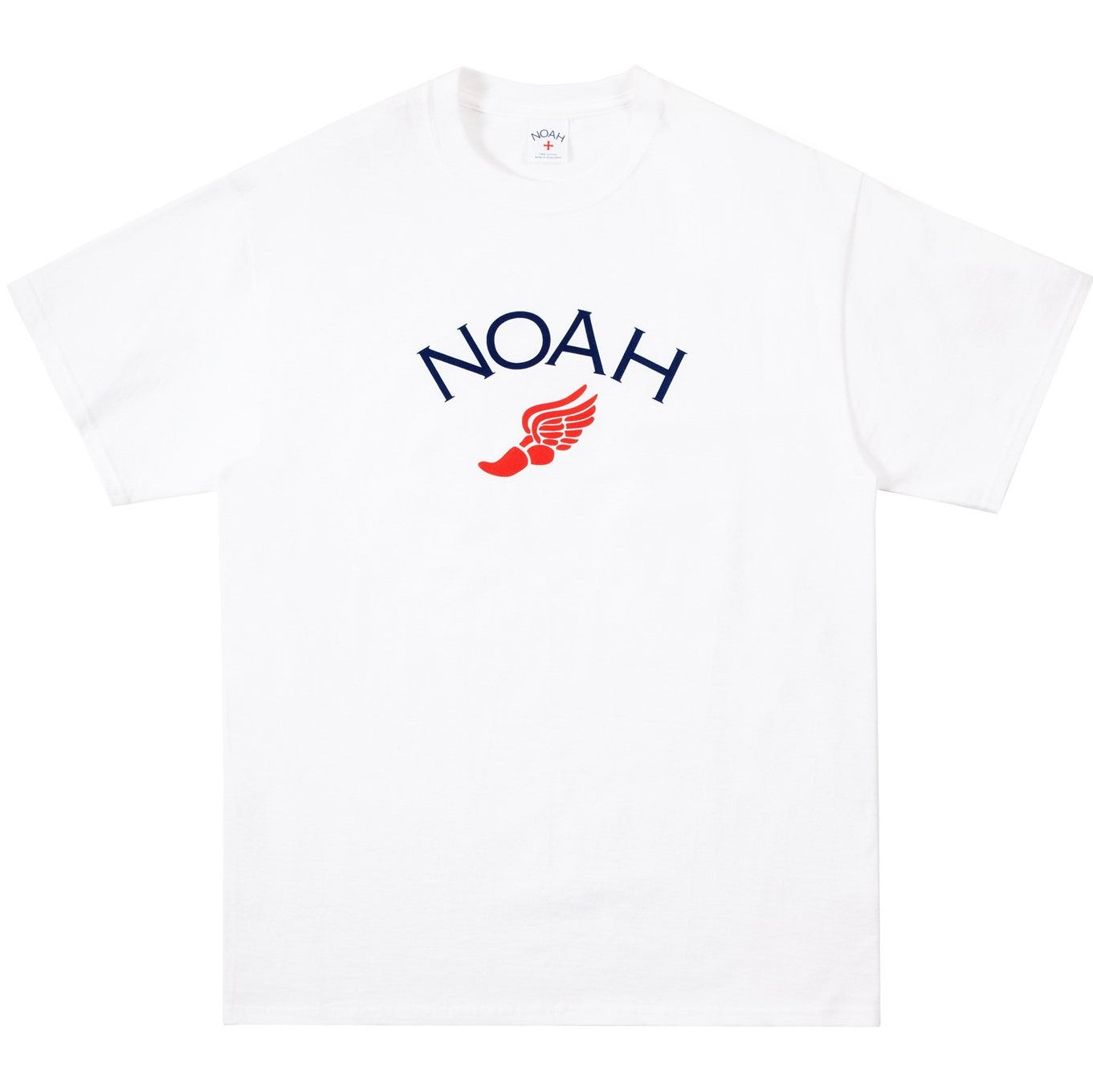 Noah Winged Foot Logo Tee - White