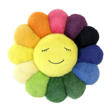 Takashi Murakami Flower Plush 30cm - Rainbow