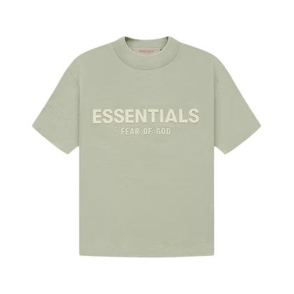 Fear of God Logo Tee SS22 - Kid SeaFoam