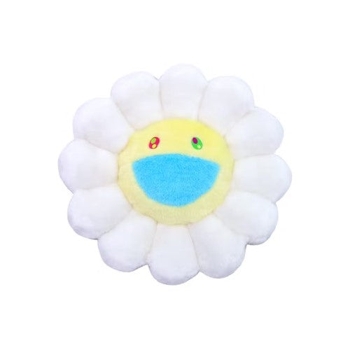 Takashi Murakami Flower Plush 30CM- White Yellow