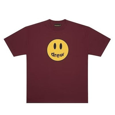 現貨 Drew House Mascot SS Tee FW22 - Burgundy