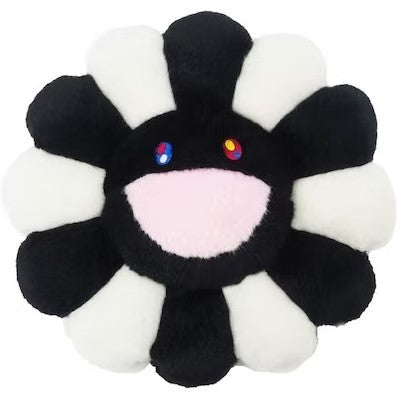 Takashi Murakami Flower Plush 60CM - Black / White