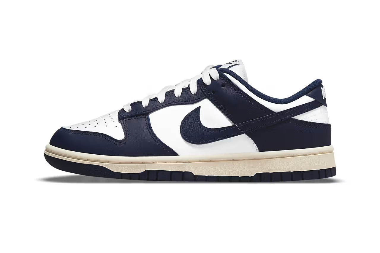 Nike Dunk Low Midnight Navy & White