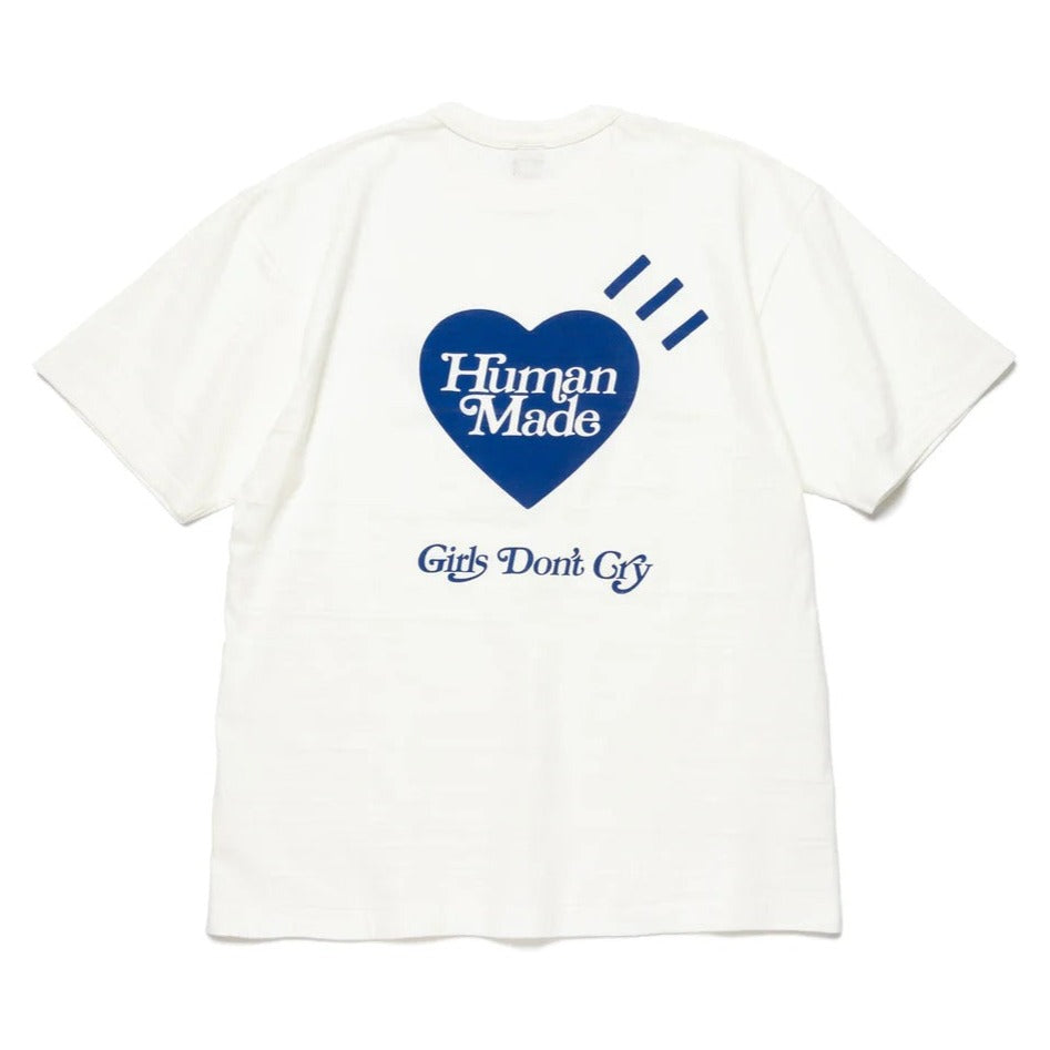 Girls Dont Cry x Human Made White Day Tee - White | In stock