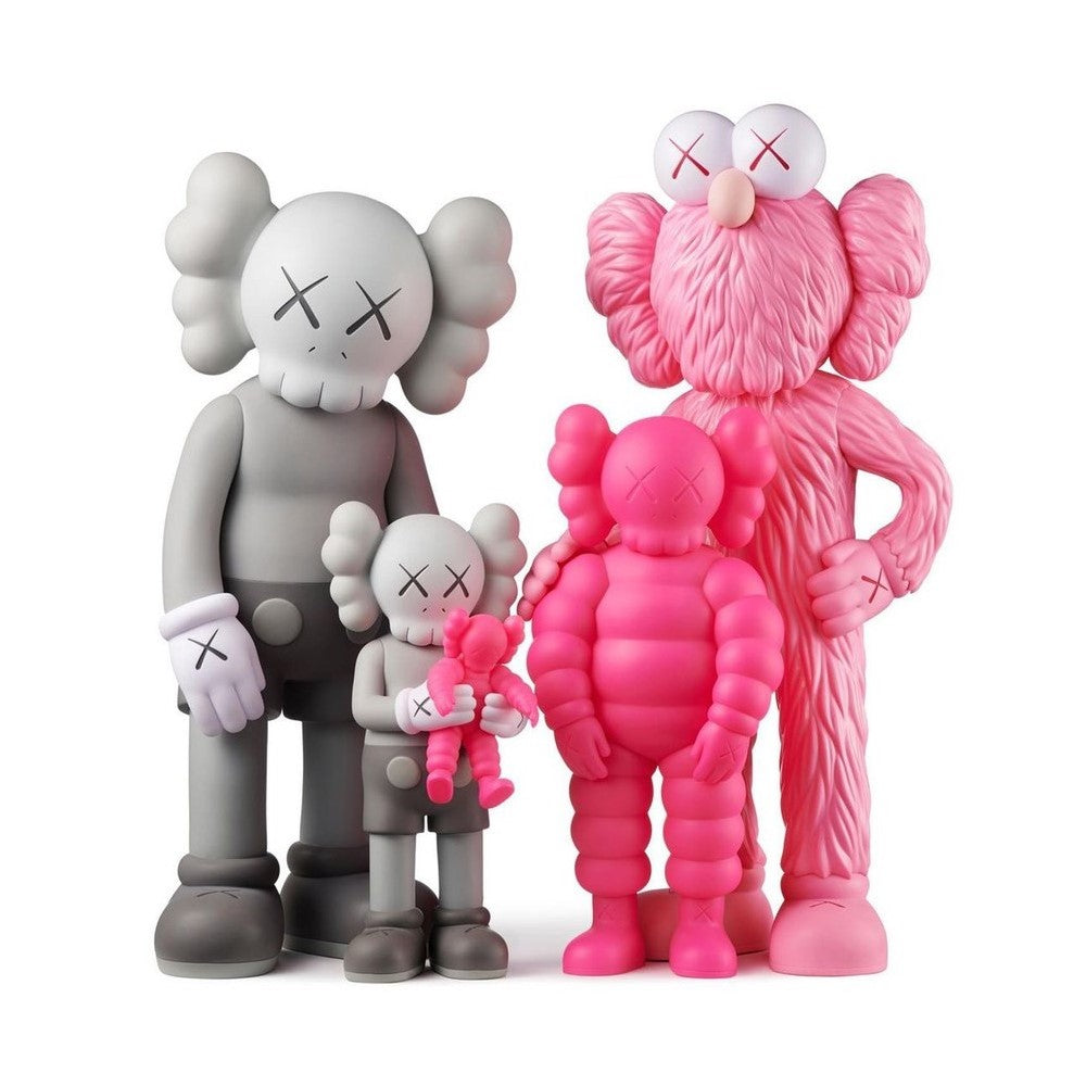 KAWS Family - Grey/ Pink