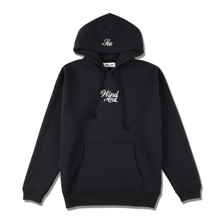 Wind And Sea Glitter Hoodie - Black