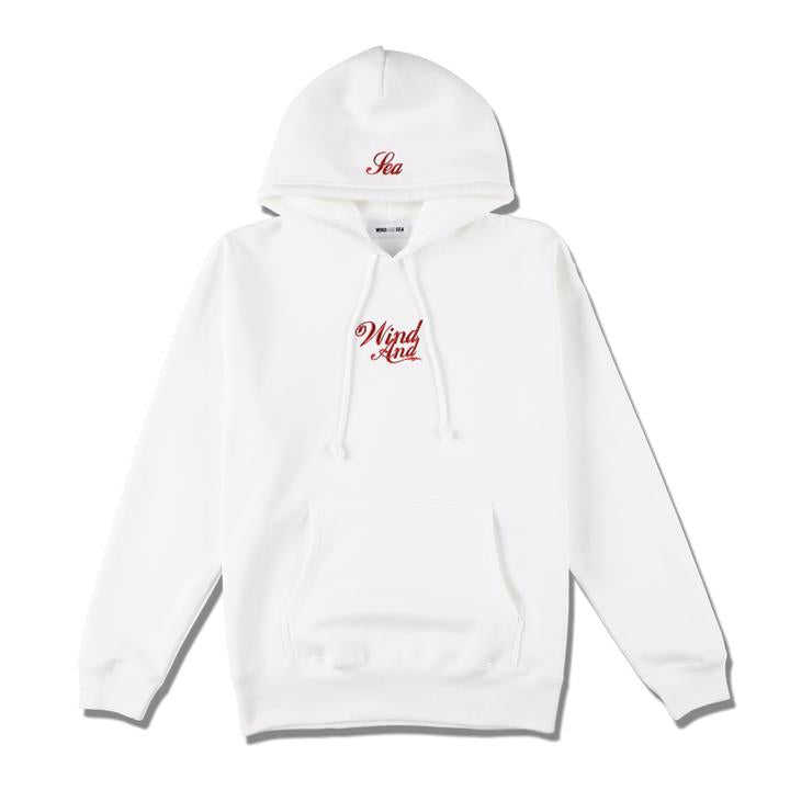 Wind And Sea Glitter Hoodie - White