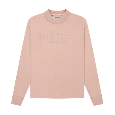 現貨 FOG Essentials Logo L/S Tee FW21 - 童裝 Matte Blush