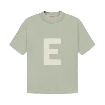 Fear of God Essentials Big E Pocket Tee SS22 - Kid SeaFoam