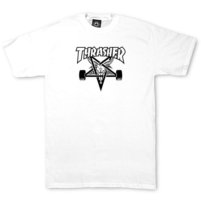 Thrasher Skate Goat Tee - White