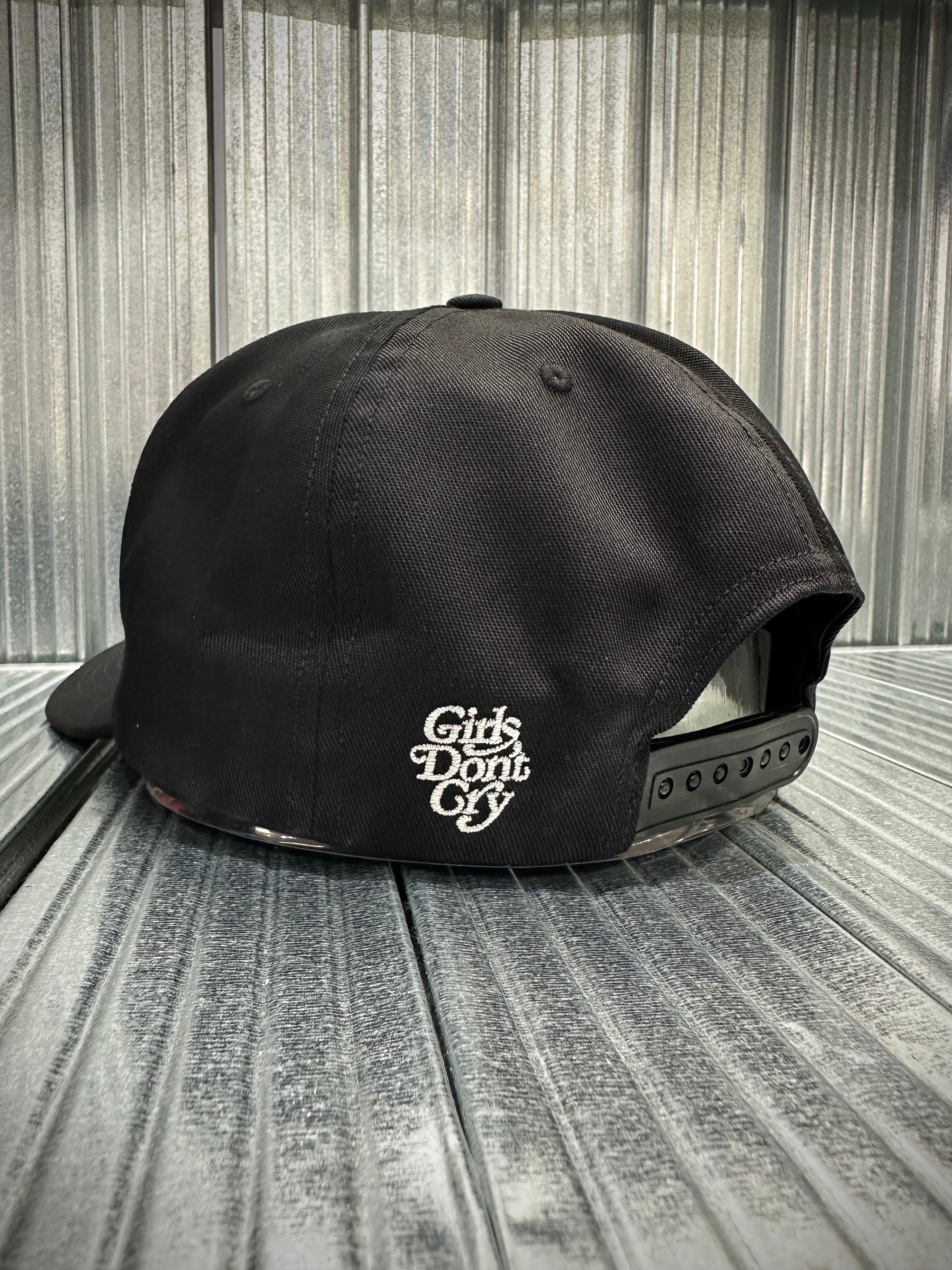 Girls Don't Cry Logo Cap - Black