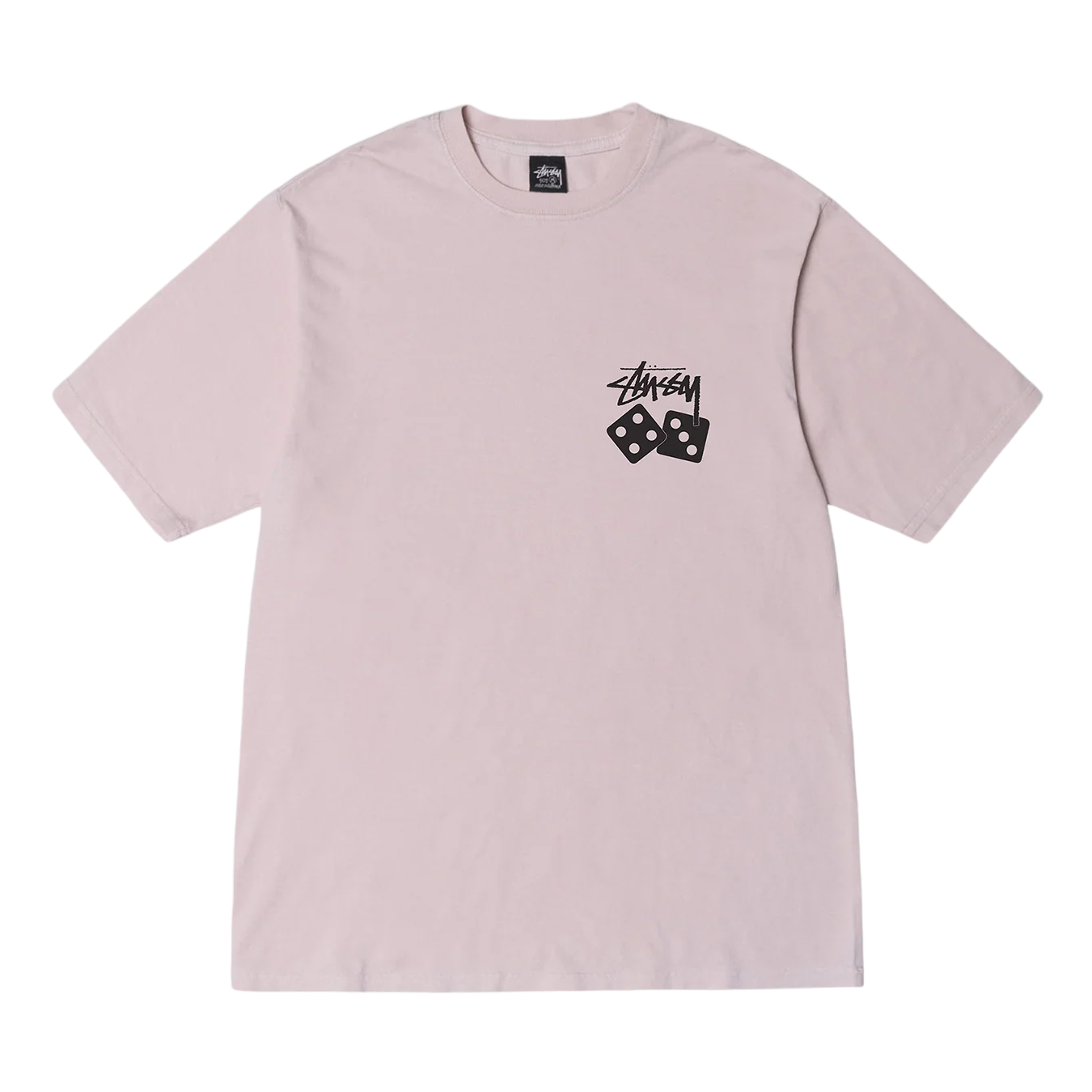 Stussy Dice Pigment Dyed Tee - Blush