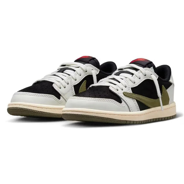 Travis Scott x Air Jordan 1 Low 5.0 Olive (女裝)