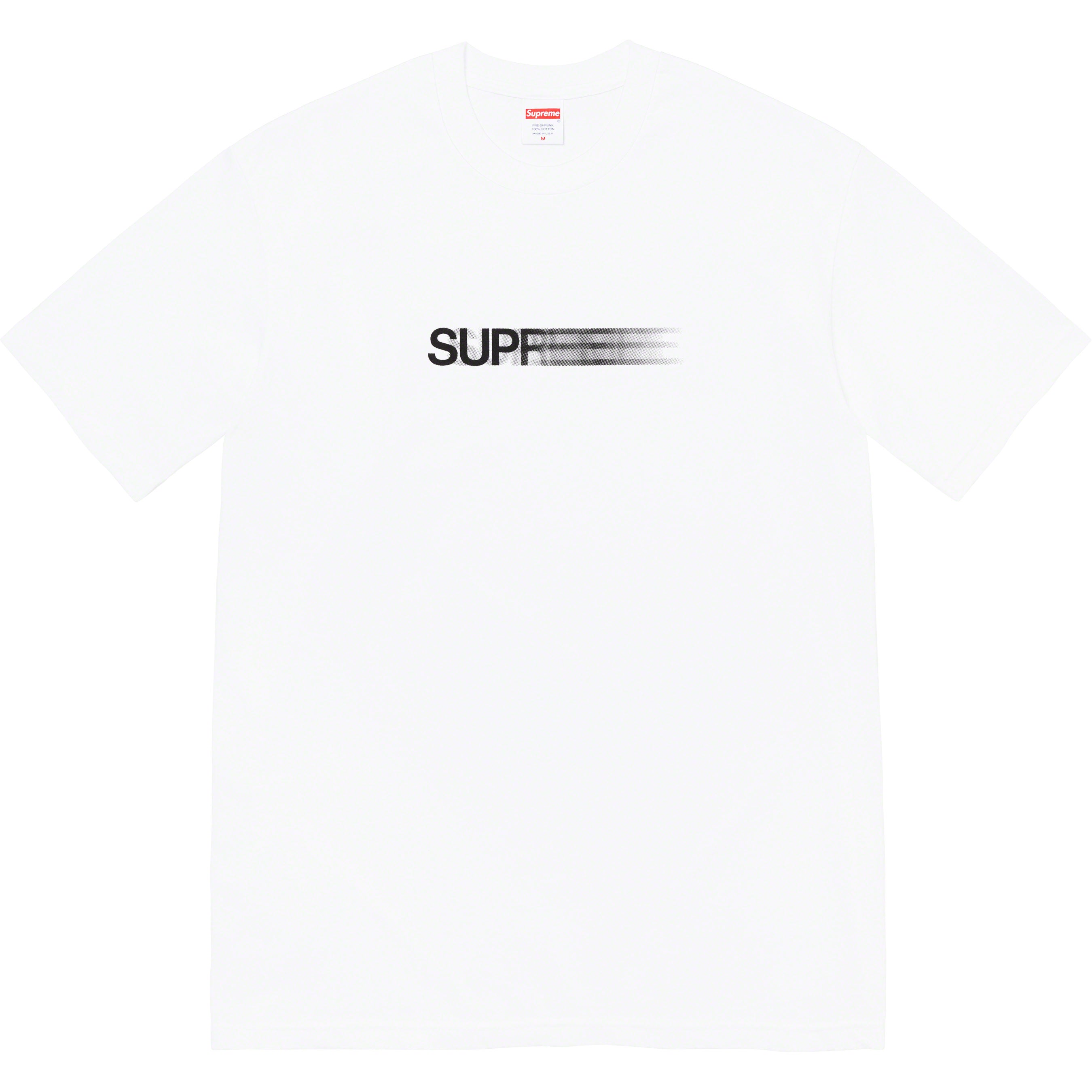Supreme Motion Logo Tee SS23 - White