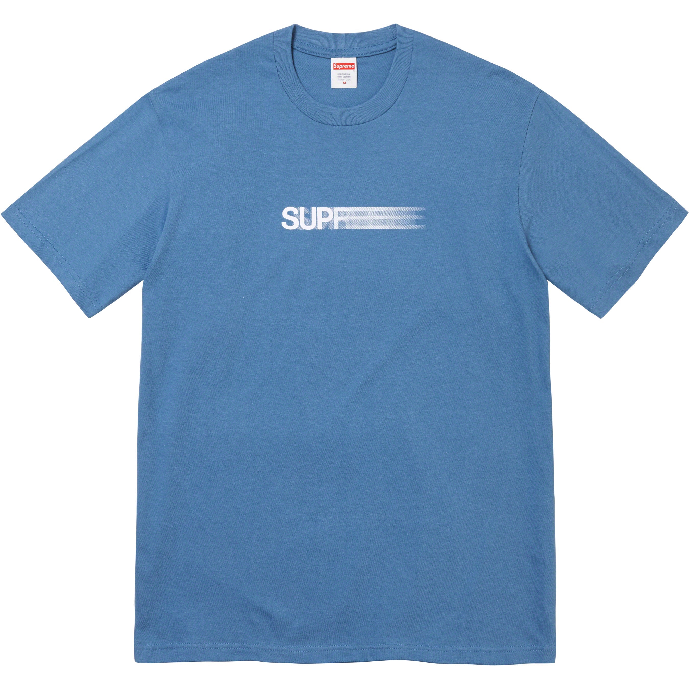 Supreme Motion Logo Tee SS23 - Faded Blue