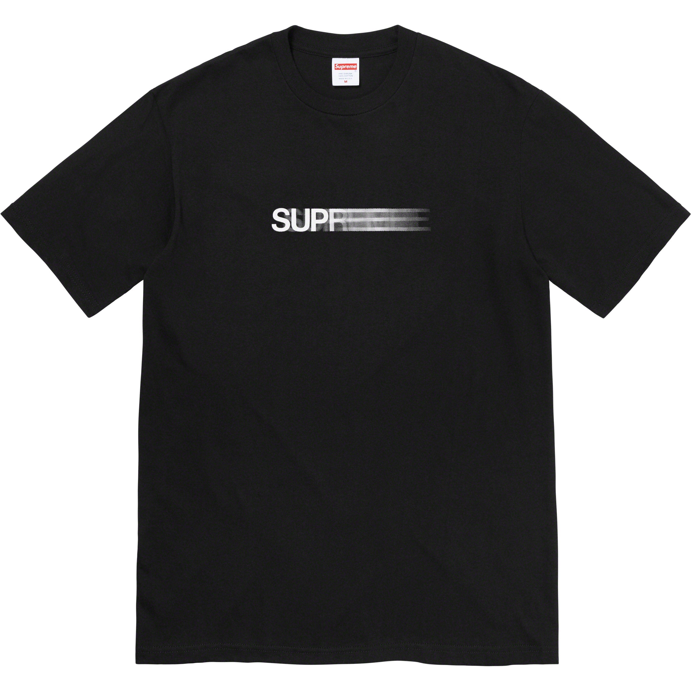 Supreme Motion Logo Tee SS23 - Black