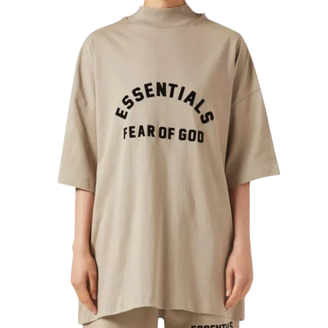 FOG Essentials Logo Tee SS23 - Dusty Beige